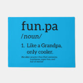 Funpa wie ein Opa nur Cooler Fußmatte (Vorderseite)