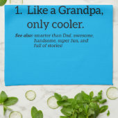 Funpa wie ein Opa nur Cooler Geschirrtuch (Gefaltet)