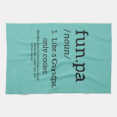 Funpa wie ein Opa nur Cooler Geschirrtuch (Horizontal)