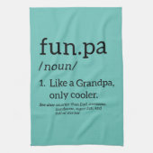 Funpa wie ein Opa nur Cooler Geschirrtuch (Vertikal)