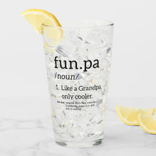 Funpa wie ein Opa nur Cooler Glas