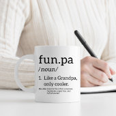 Funpa wie ein Opa nur Cooler Kaffeetasse