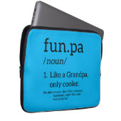 Funpa wie ein Opa nur Cooler Laptopschutzhülle (Vorne Rechts)