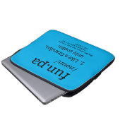Funpa wie ein Opa nur Cooler Laptopschutzhülle (Vorne Knopf)