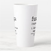 Funpa wie ein Opa nur Cooler Milchtasse (Vorderseite)