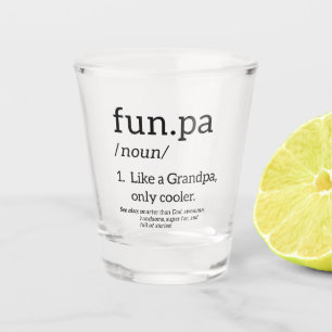 Funpa wie ein Opa nur Cooler Schnapsglas