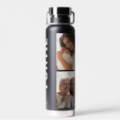 Funtie | Fun Cool Tante Individuelle Name 4 FotoCo Trinkflasche (Rückseite)
