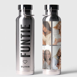 Funtie | Fun Cool Tante Individuelle Name 4 FotoCo Trinkflasche
