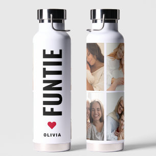 Funtie Fun Cool Tante Individuelle Name 4 FotoCo Trinkflasche