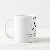 Funtie Girly Script Fun Tante Quote Kaffeetasse (Links)