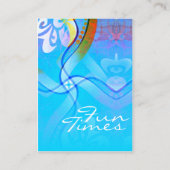 FunTimes Party Einladungs-Karte Begleitkarte (Rückseite)