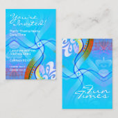 FunTimes Party Einladungs-Karte Begleitkarte (Vorne/Hinten)