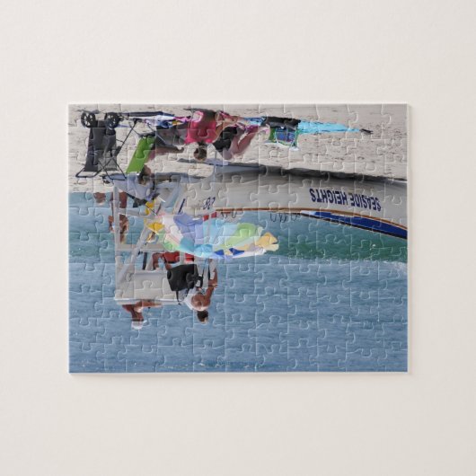 Funtown Pier-Küsten-Höhen-New-Jersey Ufer Puzzle (Horizontal)