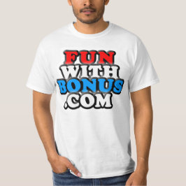 FunWithBonus.com - Logo-T - Shirt - Vorderseite