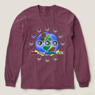 FunWithBonus schwarzer T - Shirt einseitig