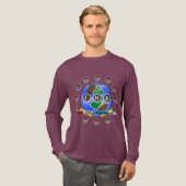 FunWithBonus schwarzer T - Shirt einseitig (Volle Vorderseite)