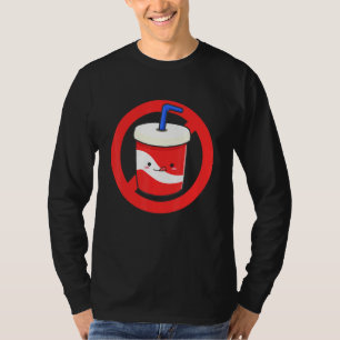 Funy Healthy Drink Water Kute Ban Diät T-Shirt