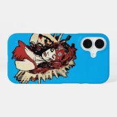 Funy iPhone 16 Hüllen Halloween-Party Hülle (Rückseite (Horizontal))