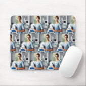 Funy Mouse Pads & Desk Mats für den Bourday Mousepad (Mit Mouse)