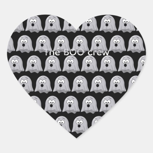 Funy stickers thé boo crew  (Vorderseite)