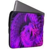 Funzy Zeit....... Laptopschutzhülle (Vorne Rechts)