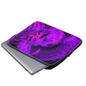 Funzy Zeit....... Laptopschutzhülle (Vorne Knopf)