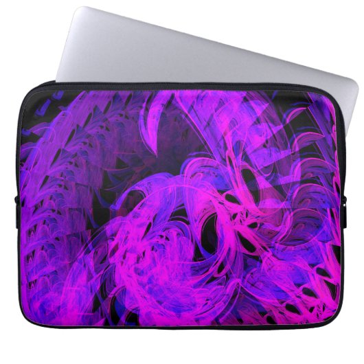 Funzy Zeit....... Laptopschutzhülle (Vorderseite)