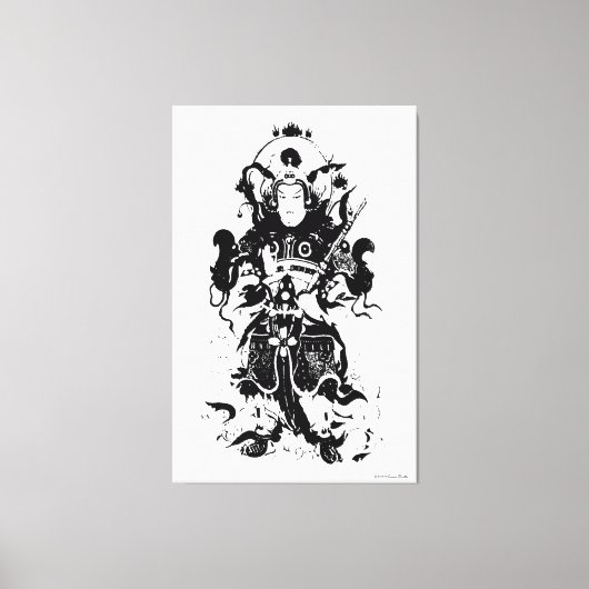 Fuo Tuo Stretched Canvas Print Leinwanddruck (Vorderseite)