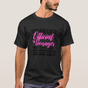 Für 13 Jahre Junge Mädchen Geburtstag Offiziell Te T-Shirt