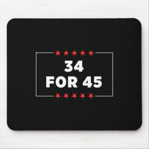 Für 45 Trump verurteilt Mousepad
