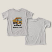 Für Abenteuer gebaut - Dump Truck Design (Design Vorderseite & Rückseite)