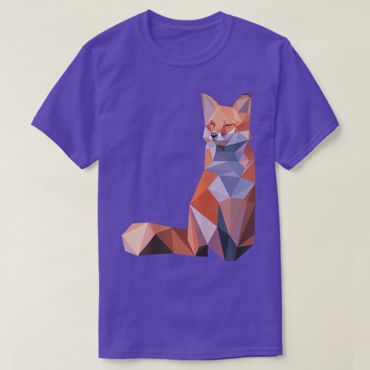 Für Abstraktes Polygon Art Cooles Geschenk Geometr T-Shirt (Design vorne)