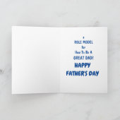 Für Adoptiert Vater Karte (Innenseite)