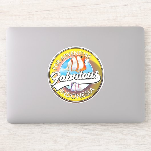 Für Adventure Fabulous Indonesia Logo Aufkleber (Computer)