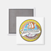 Für Adventure Fabulous Indonesia Logo Magnet (Vorderseite/Rückseite)