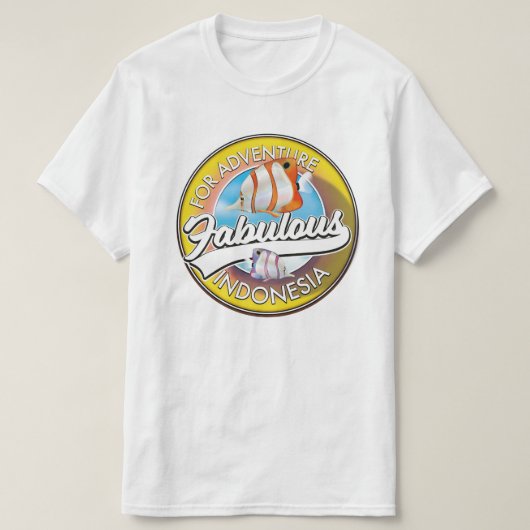 Für Adventure Fabulous Indonesia Logo T-Shirt (Design vorne)