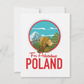 Für Adventure Poland Reiselogo (Vorderseite)