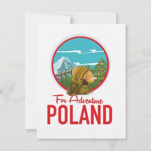 Für Adventure Poland Reiselogo (Vorderseite)