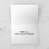 FÜR "ALL YOU HONE" DANKE (Innenseite)