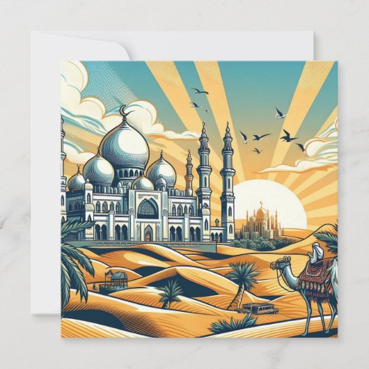 Für Allah sind wir essbar Feiertagskarte (Vorderseite)