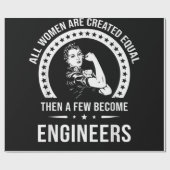 Für alle Frauen ist ein lustiger Ingenieur gleich Geschenkpapier (Flach)
