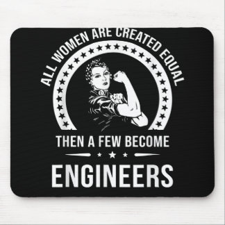 Für alle Frauen ist ein lustiger Ingenieur gleich Mousepad