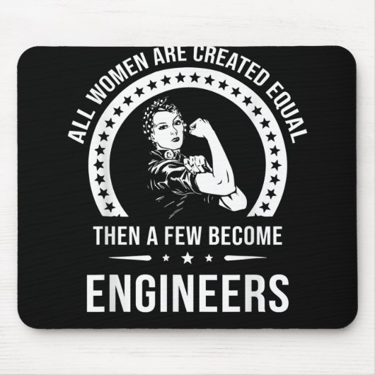 Für alle Frauen ist ein lustiger Ingenieur gleich Mousepad (Vorne)