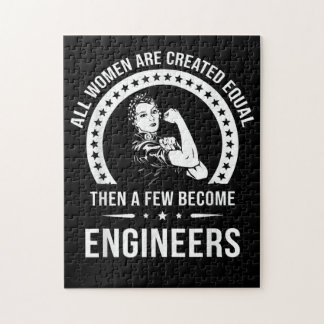 Für alle Frauen ist ein lustiger Ingenieur gleich Puzzle
