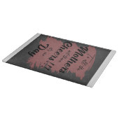 Für alle Mütter | Schönes Geschenk für Mami Schneidebrett (Ecke)