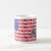 Für alle Veteranen Kaffeetasse (Mittel)
