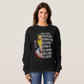 Für alle weiblichen Feminismus Pro Choreograf Sweatshirt (Vorne ganz)