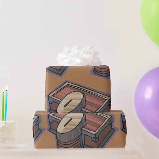 Für Alms Box Wrapping Paper Geschenkpapier