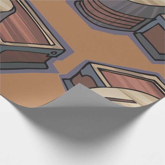 Für Alms Box Wrapping Paper Geschenkpapier