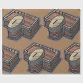 Für Alms Box Wrapping Paper Geschenkpapier (Flach)